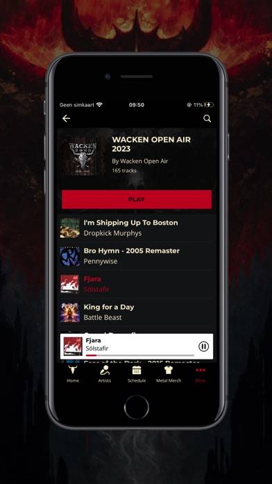 Wacken Open Air 2024 App-Screenshot #4