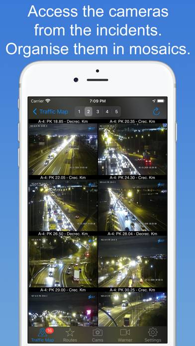 Skip Cams: Speed Cam detector Captura de pantalla de la aplicación #2