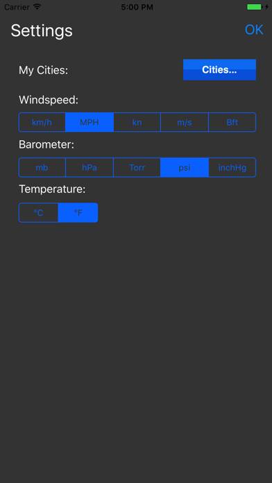 Weather Window App-Screenshot #3