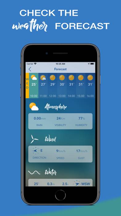 IPlaya. Beach weather forecast Captura de pantalla de la aplicación #4