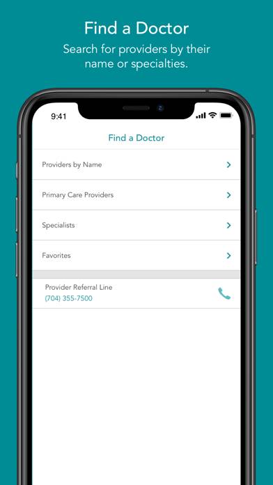 MyAtriumHealth App screenshot