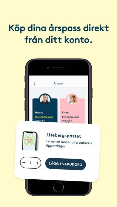 Liseberg App skärmdump