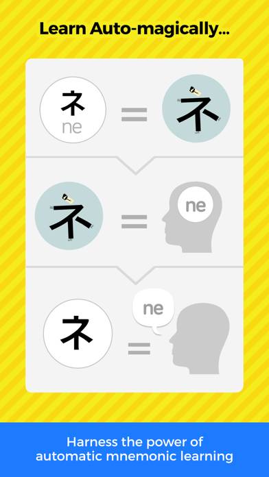 Dr. Moku's Katakana Mnemonics Captura de pantalla de la aplicación #2