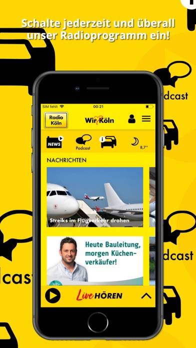 Radio Köln App screenshot #2
