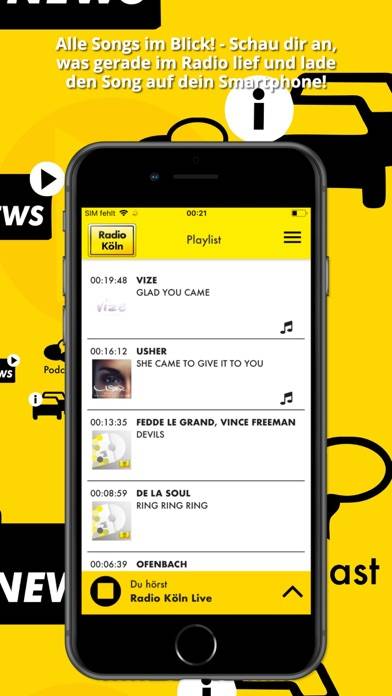 Radio Köln App screenshot #6