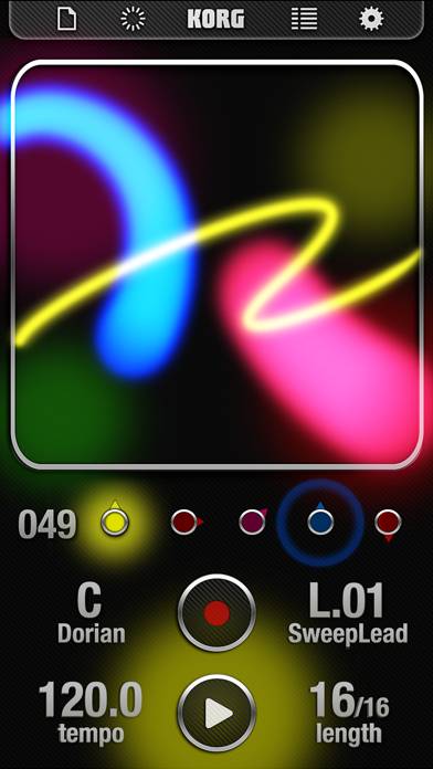 KORG iKaossilator Скриншот