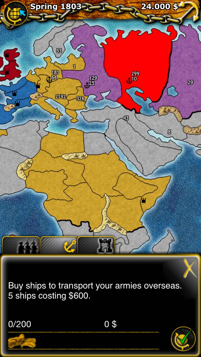 Empires : World Conquest game screenshot