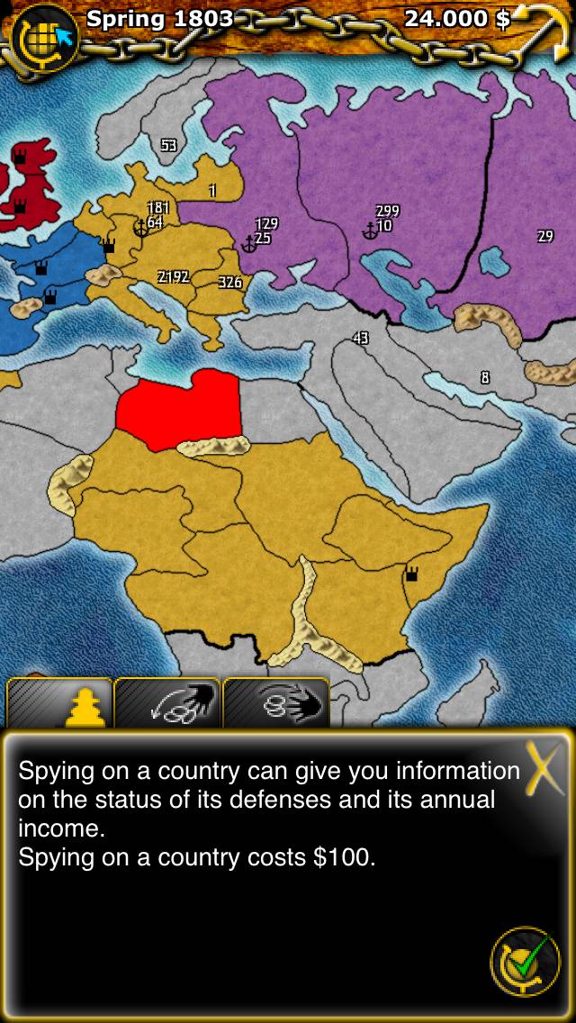 Empires : World Conquest App screenshot #4