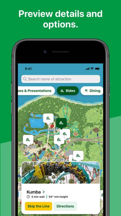 Busch Gardens App screenshot