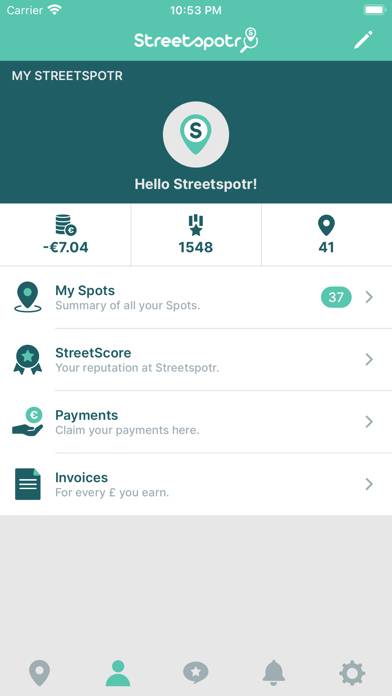 Streetspotr App-Screenshot #4