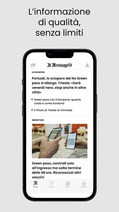 Il Messaggero Mobile App screenshot #1