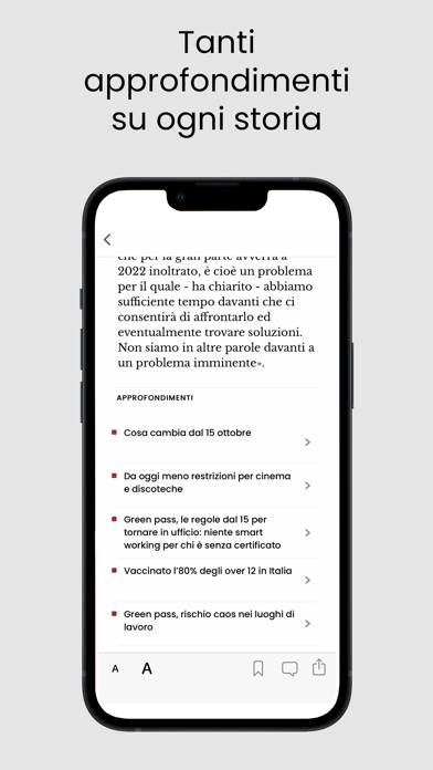Il Messaggero Mobile Schermata dell'app #3