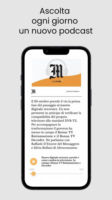 Il Messaggero Mobile Schermata dell'app #6