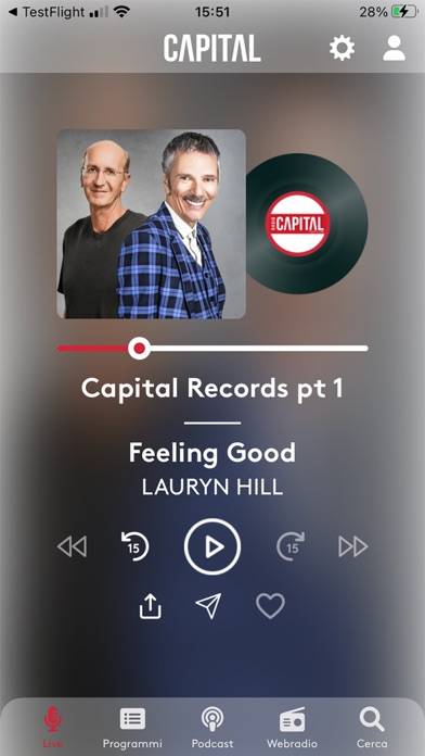 Radio Capital App screenshot #1