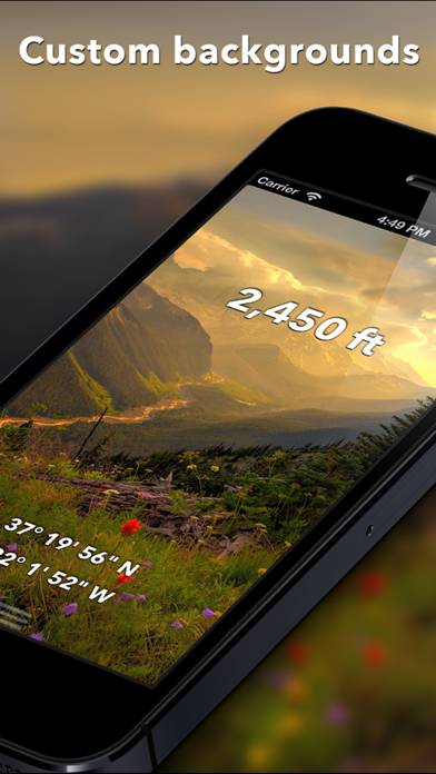 Travel Altimeter & Altitude Schermata dell'app #4