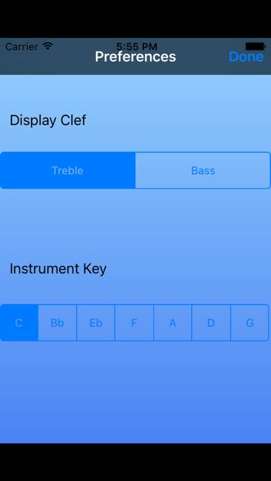 IImprov-Chord/Scale Compendium Schermata dell'app #3