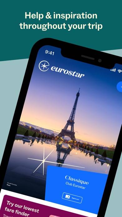 Eurostar Trains App screenshot #2