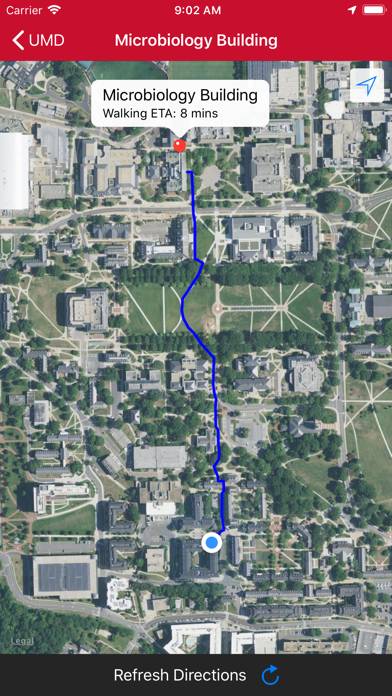 Campus Maps screenshot