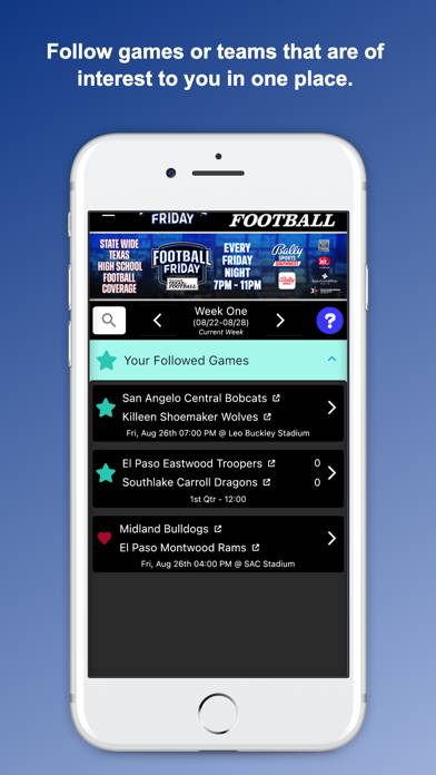 Football Friday App screenshot #2