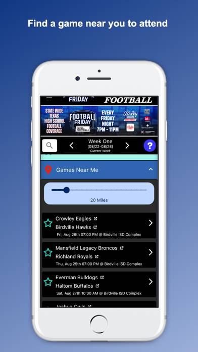 Football Friday App screenshot #3