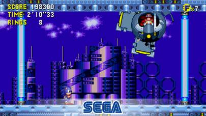 Sonic CD Classic game screenshot
