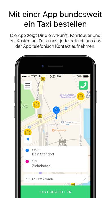 Taxi Deutschland App-Screenshot #1
