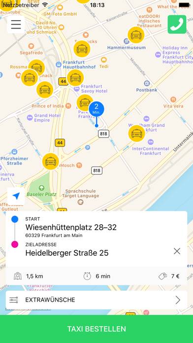 Taxi Deutschland App-Screenshot #4