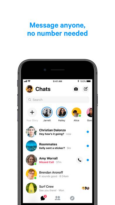 Messenger App preview #1