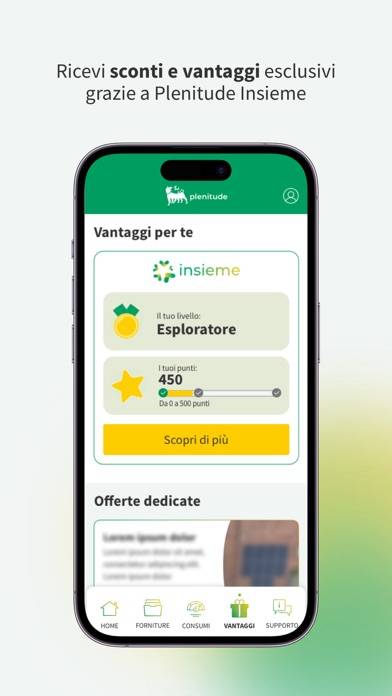 Eni Plenitude Schermata dell'app