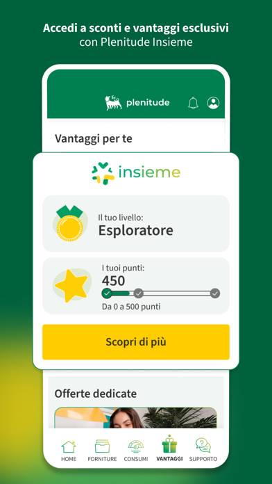 Eni Plenitude Schermata dell'app