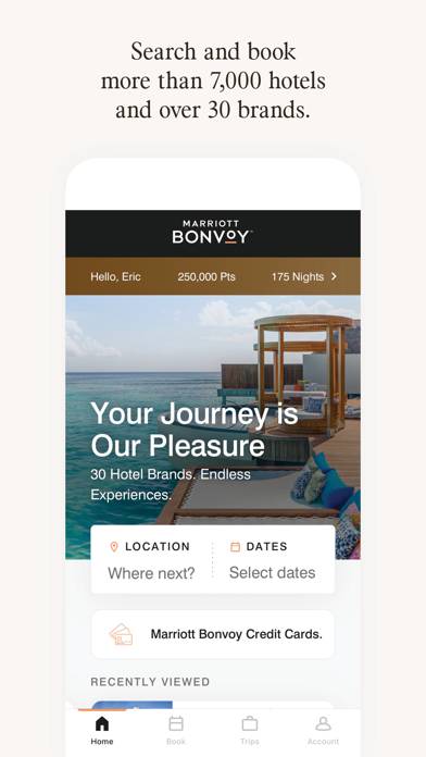 Marriott Bonvoy: Book Hotels Captura de pantalla de la aplicación #2
