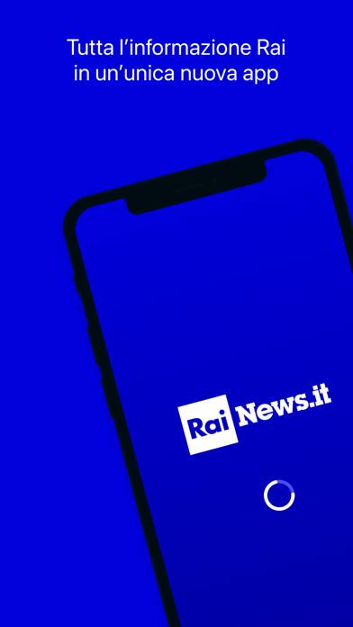 RaiNews Schermata dell'app #1