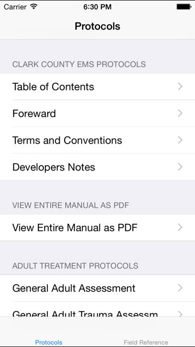 SNHD Protocols App screenshot #2
