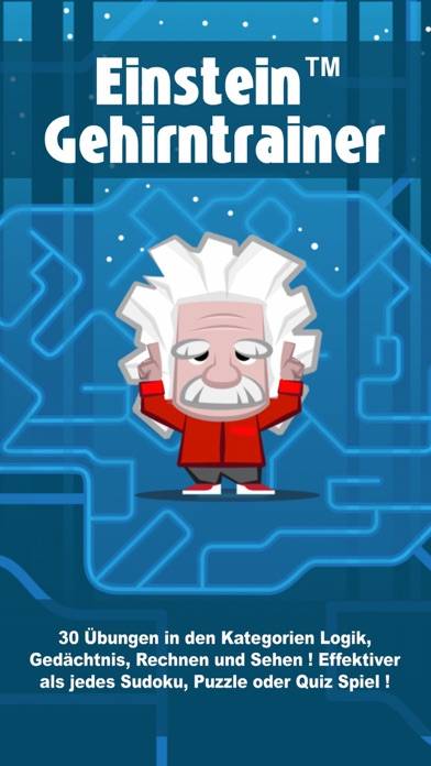 Einstein™ Brain Training HD App skärmdump #1