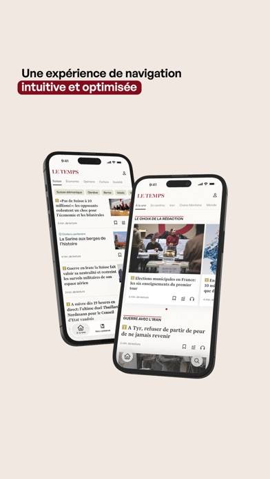 Le Temps - Actualités capture d'écran