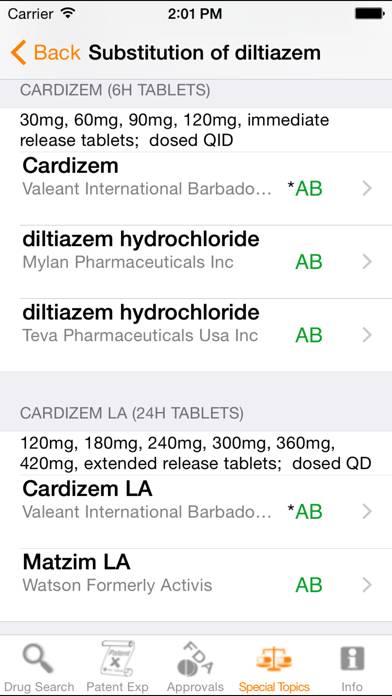 RxOrange App screenshot