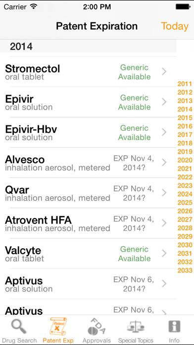 RxOrange App screenshot