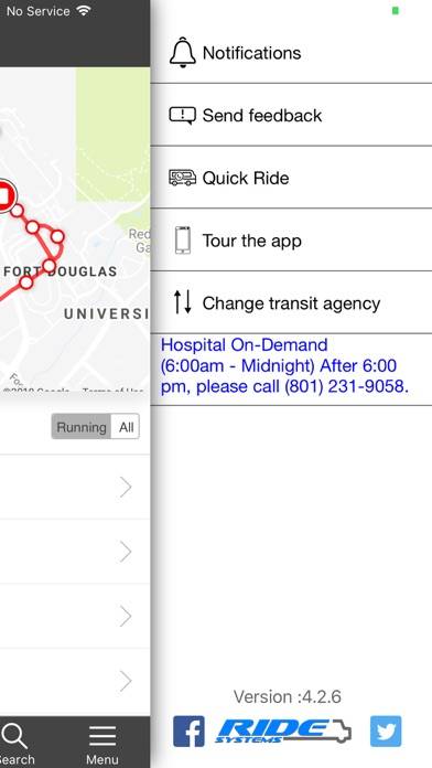 Ride Systems App screenshot