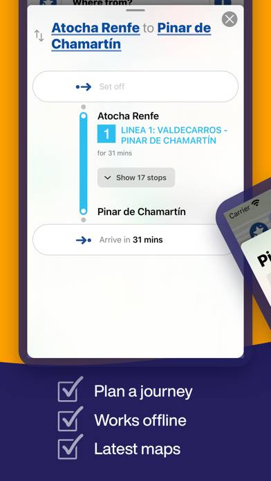 Madrid Metro Schermata dell'app #3
