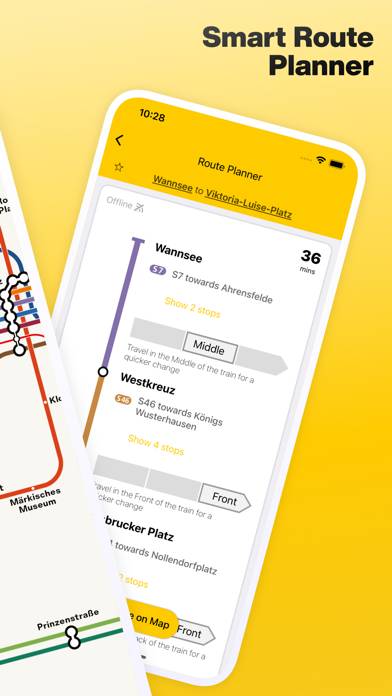 Berlin Subway: S & U-Bahn map App screenshot #2