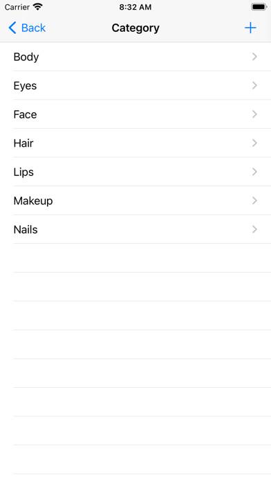 My Beauty Case App screenshot #3