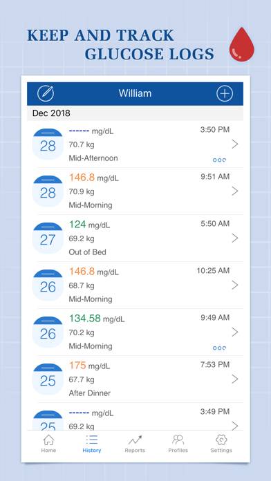 Glucose Companion Pro Captura de pantalla de la aplicación #3