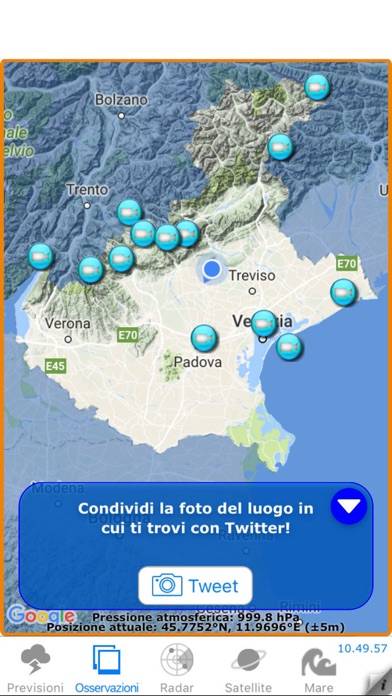 Meteo Veneto App screenshot #2