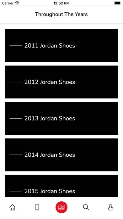 Jordans Out Captura de pantalla de la aplicación #4
