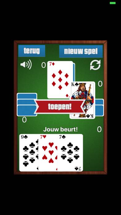Toepen App screenshot #1