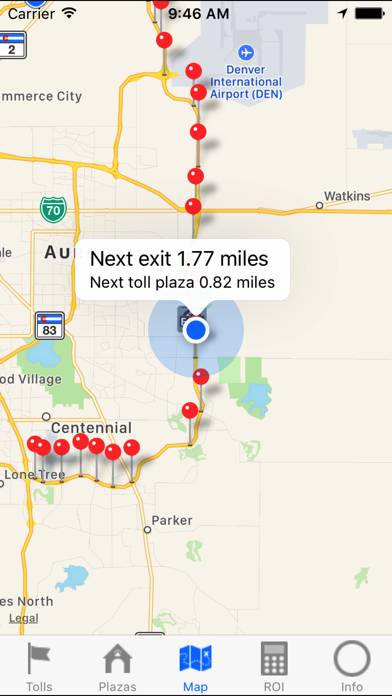 Denver E-470 Toll Road 2017 App screenshot #3