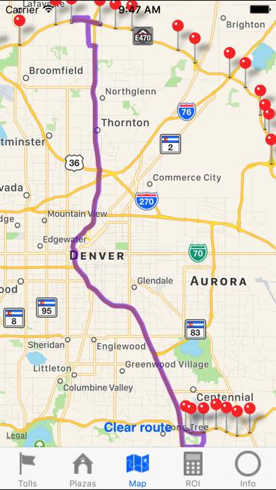 Denver E-470 Toll Road 2017 App screenshot #5