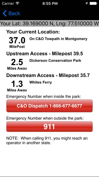 C&O Companion App screenshot