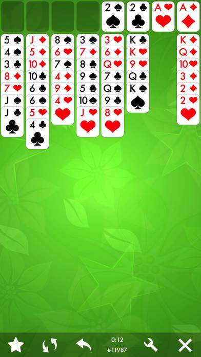 FreeCell Solitaire Card Game. App screenshot #2