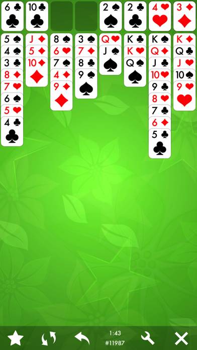 FreeCell Solitaire Card Game. App screenshot #4
